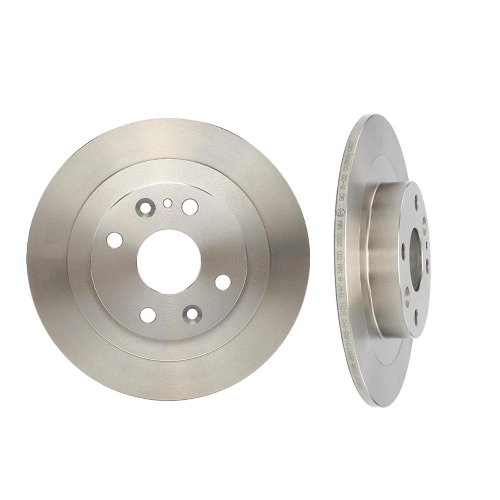 Frankberg Bremsensatz inkl. 4x Bremsscheiben + 8x Bremsbeläge Vorne Hinten Kompatibel mit MX-5 II NB MX-5 I NA Replace# NAY53323Z, BB4C26251