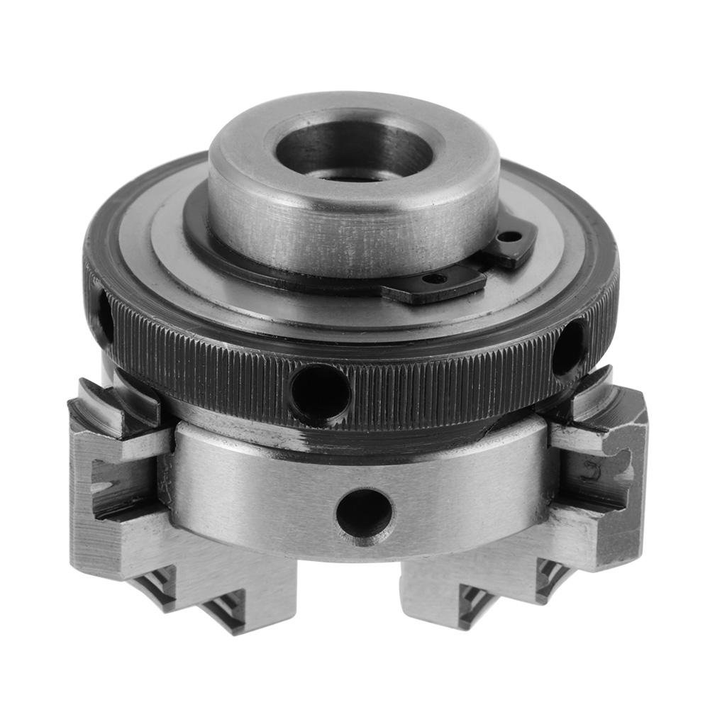 K01-50 Portabrocas de Desplazamiento de Torno de 2 "Mini 3 Mordazas Portabrocas de Centrado Manual Rosca M14-1