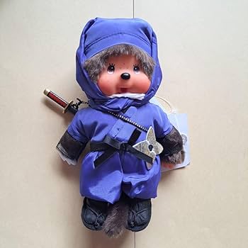 Amazon.co.jp: Monchhichi Ninja Furisode Set of 2 Sekiguchi