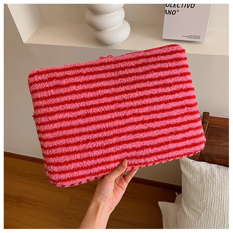 Bolsa para portátil de lunares rosa 13 pulgadas miniatura 6