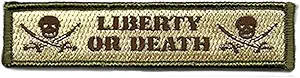 Liberty Or Death Tactical Morale Patch - Multitan
