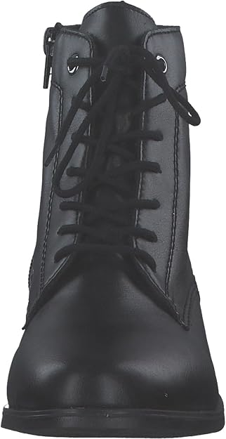 Rieker Donna 77030 Stivali stringati, nero, 36 EU, Nero, 36 EU