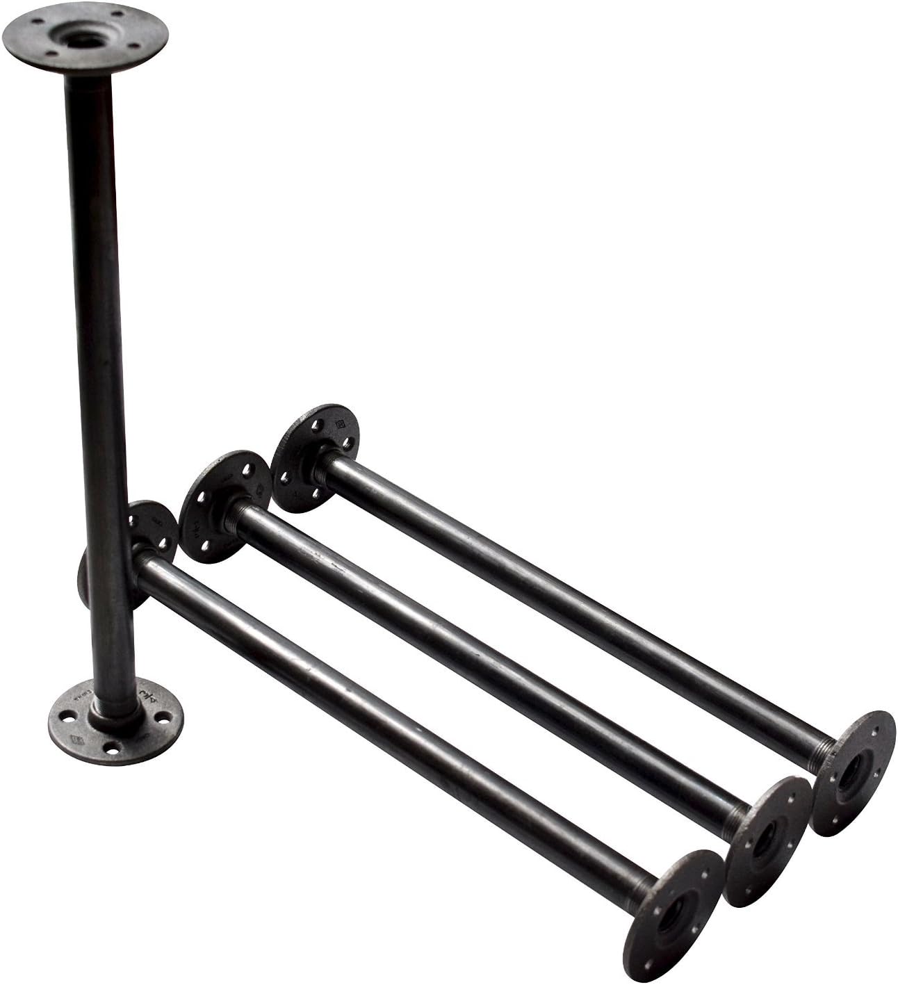 Find Joy Industrial Pipe Table Legs for Coffee Tables Metal Table Legs Bench Shelf