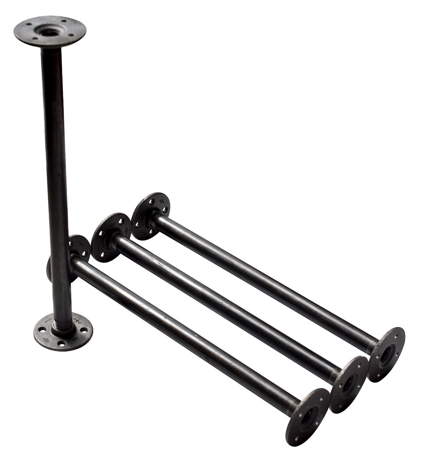 Find Joy Industrial Pipe Table Legs for Coffee Tables Metal Table Legs Bench Shelf