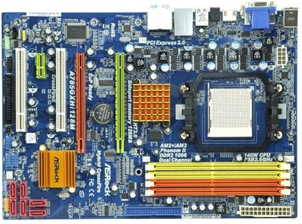 Asrock Placa-mãe Raid ATX A785GXH/128M