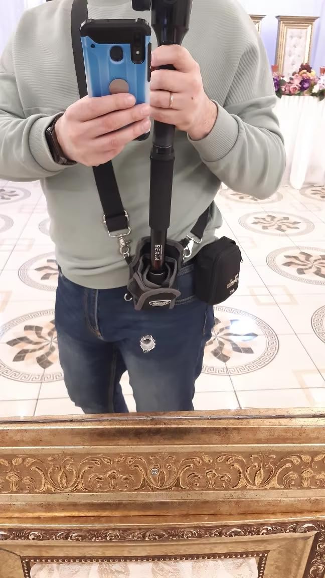 Nicama MTB1 Sac banane pour trépied pour appareil photo DJI Ronin-S, grue Zhiyun, support de poids pour stabilisateur de cardan DJI Ronin-S, grue Zhiyun, cardan Moza Air Hold plus facile et plus long