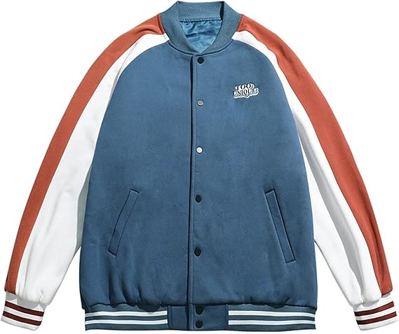 Amazon Co Jp スタジャン メンズ ジャケット 春 秋 立ち襟 防風 保温性 カジュアル スタジアムジャンパー バイカラー オシャレ ストリート ブルゾン ハイキング ジャンパー 軽量 おおきいサイズ 男性用 ブラック ブルー ファッション Amazon Co Jp スタジャン メンズ ジャケット 春 秋 立ち襟 防風 保温性 カジュアル スタジアムジャンパー バイカラー オシャレ ストリート ブルゾン ハイキング ジャンパー 軽量 おおきいサイズ 男性用 ブラック ブルー ファッション