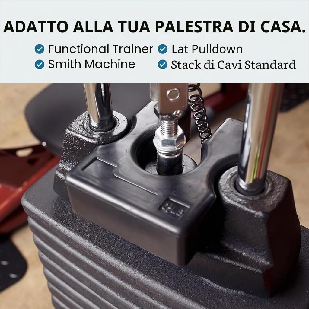 Body-Solid Tools Adattatore per dischi da 5 lb / 2,27 kg