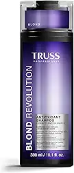 Truss Shampoo Antioxidante Blond Revolution | Proteção e Brilho para Cabelos Loiros | 300ml