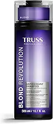 Truss Shampoo Antioxidante Blond Revolution | Proteção e Brilho para Cabelos Loiros | 300ml