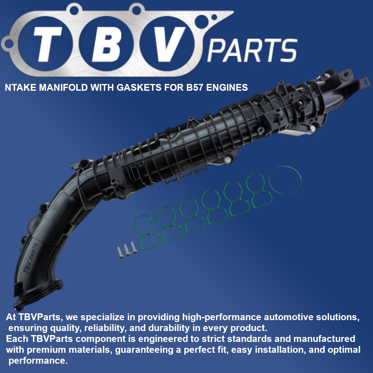 Collettore di aspirazione 3.0D B57 11618477030 11618570228 11618596319 11618477029 8570228 8596319 Modulo collettore di aspirazione compatibile per serie 7, serie 5, X3