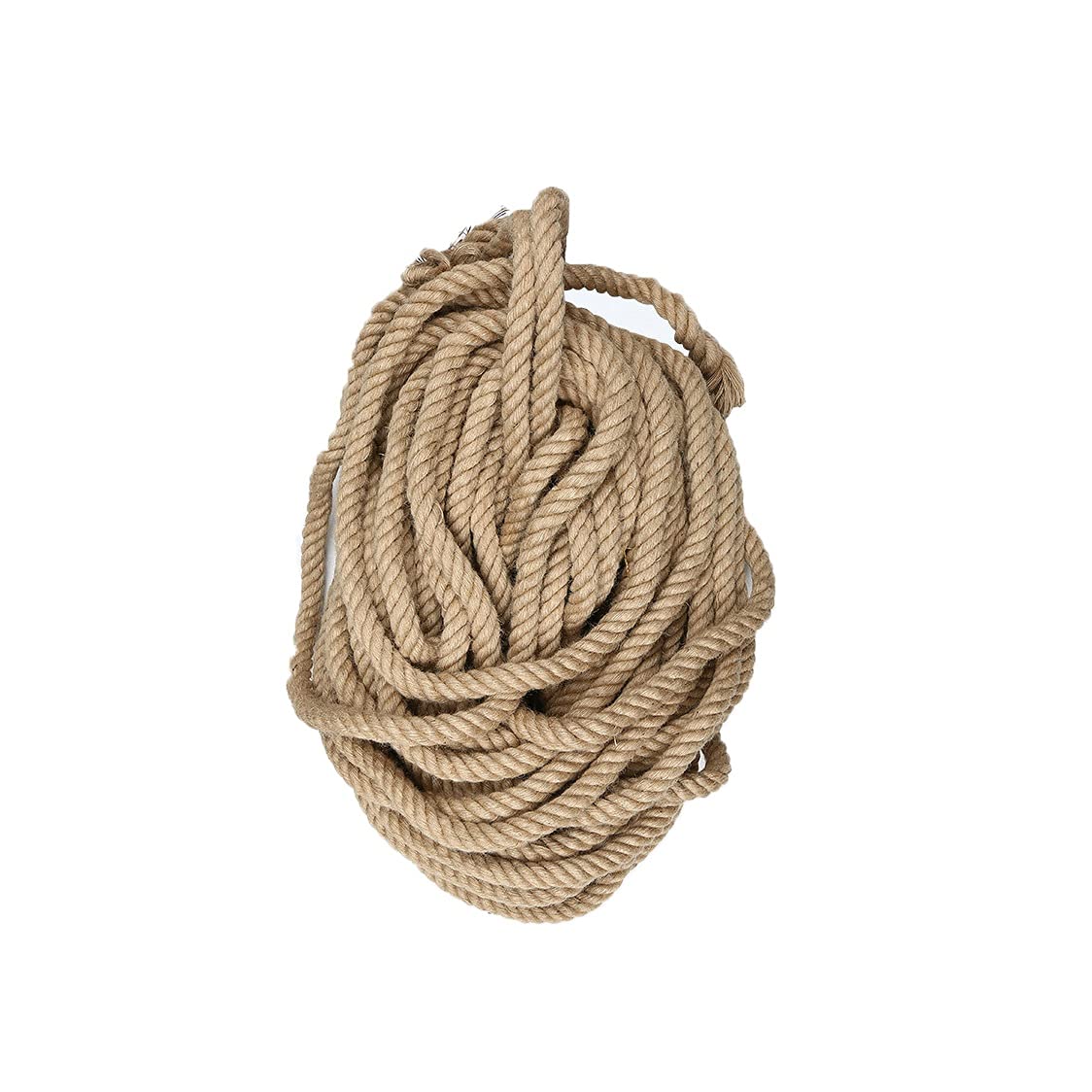 Nautica Nautica Spago Corda di iuta Spago di iuta naturale 28mm Decorazione Fascio Giardinaggio Casa Industriale Tiragraffi per barche Ancoraggio per barche Dock Arrampicata Robusto spago di iuta