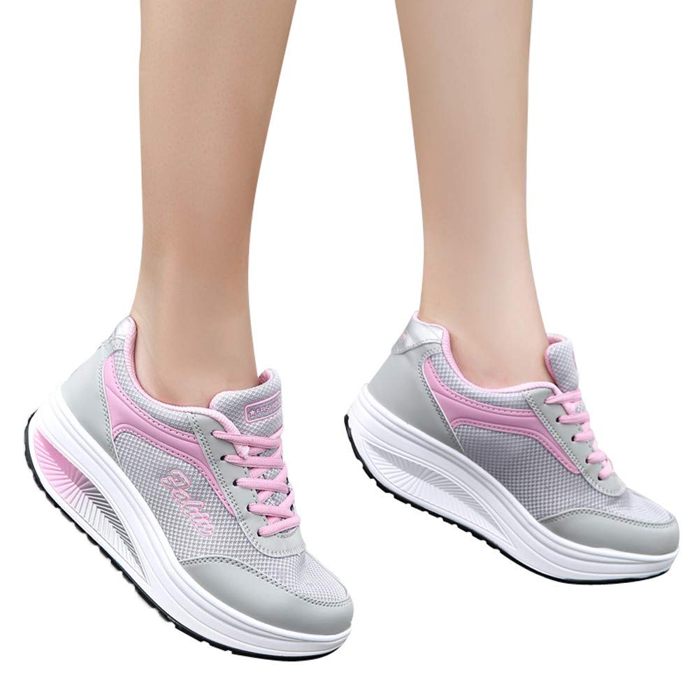 Zapatillas Mujer Fascitis Plantar Calzado Fascitis Plantar Mujer Slip on Ligeros Zapatillas De Deporte Casual Sneakers Transpirables Antideslizantes Enfermera Zapato Vacaciones