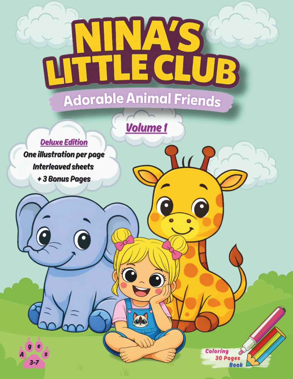 Nina's Little Club Deluxe Edition: Adorable Animal Friends
