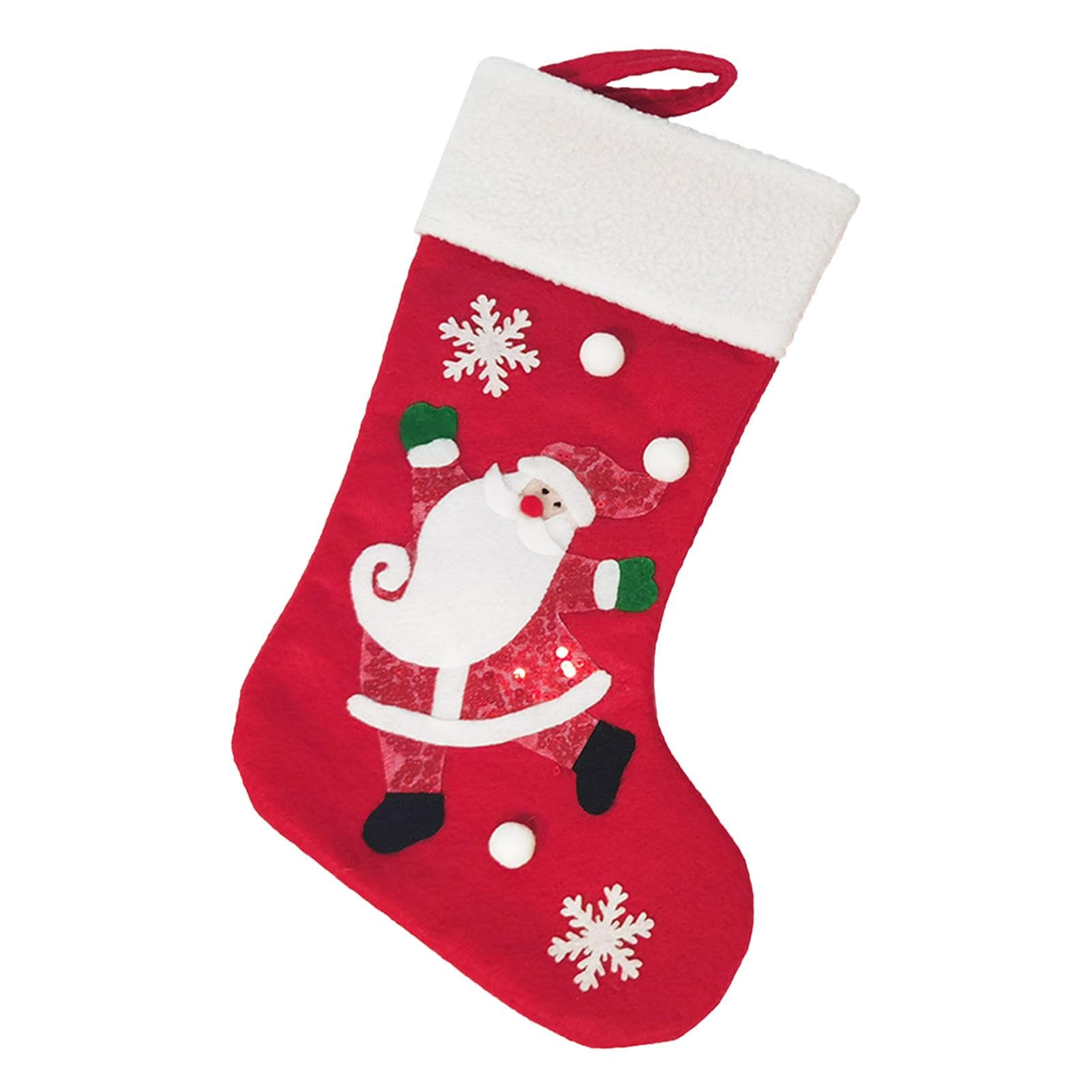 Amazon.co.jp: サンタをテーマにしたホリデーストッキング |伝統的な