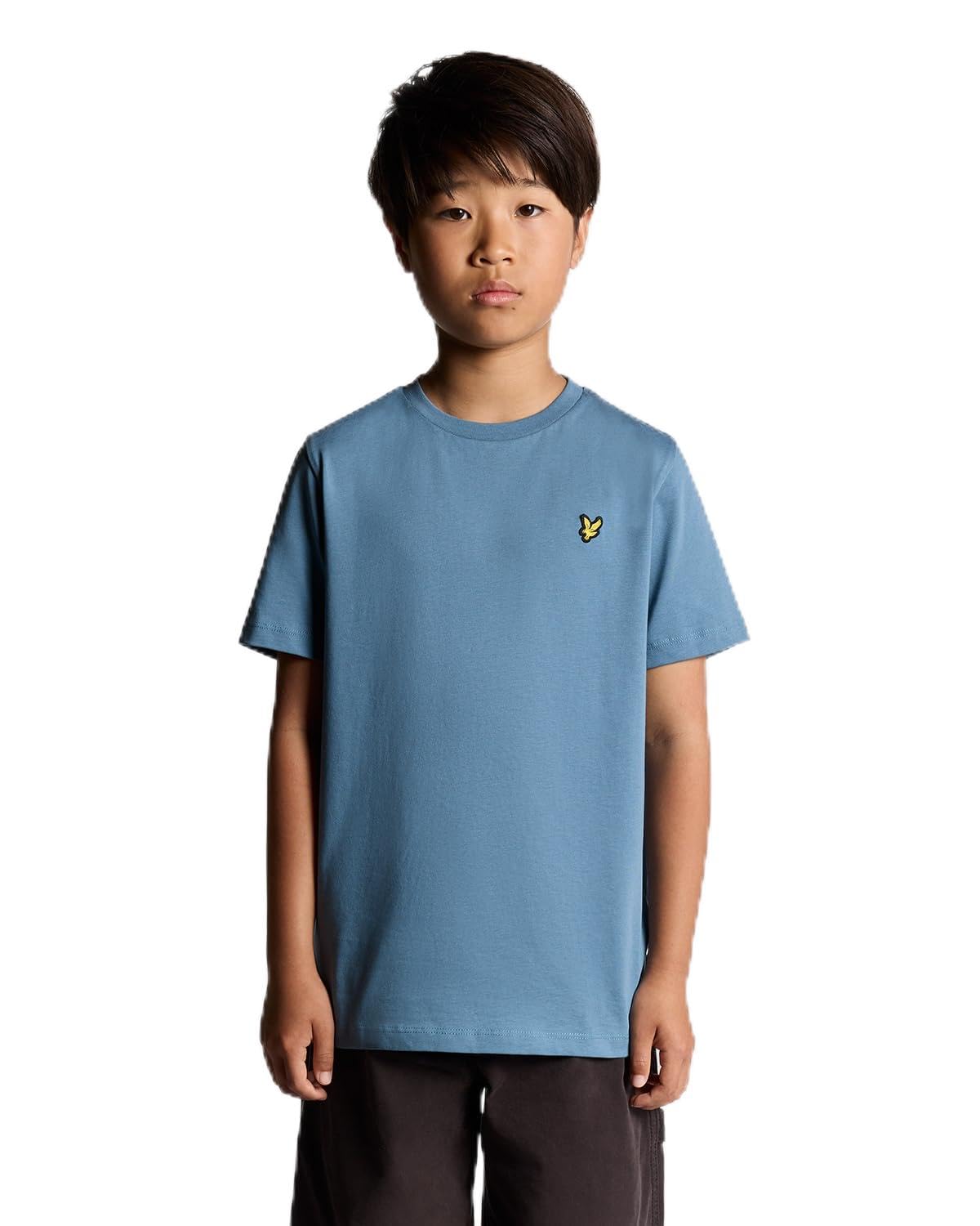 Lyle And Scott Boys Blue Kids' Regular Fit Sports T-Shirt, Sports Direct