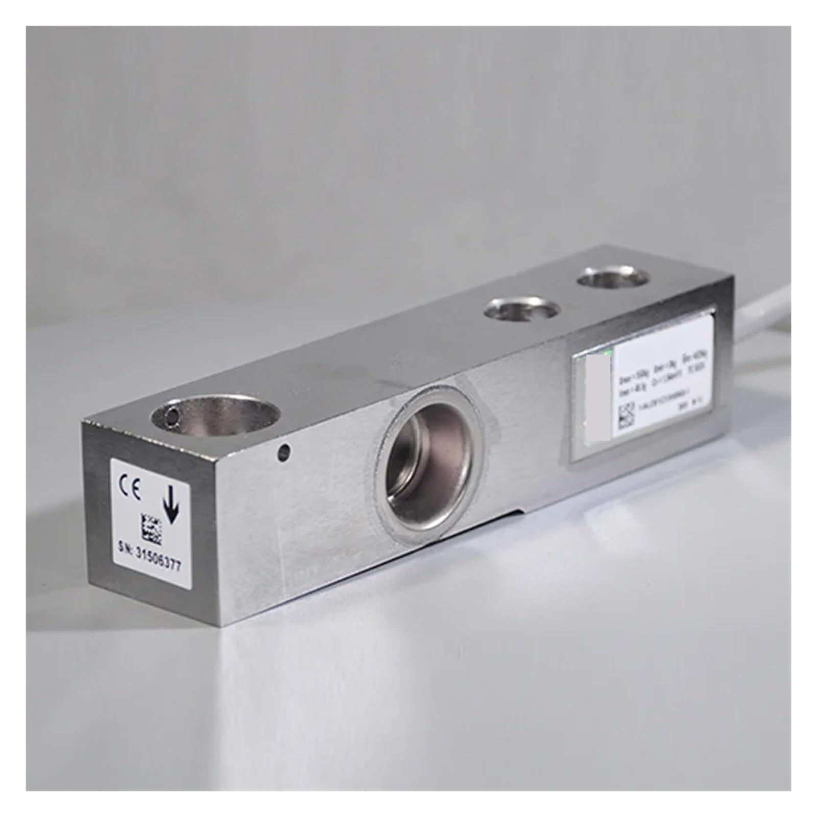 Capteur de cellule de charge, Capteur de poids de cellule de charge de haute précision Capteur de pesage de tension haute pression HLCB1C3-220 550KG1.1 2.2 4.4T pour mesurer la force, la pression, le