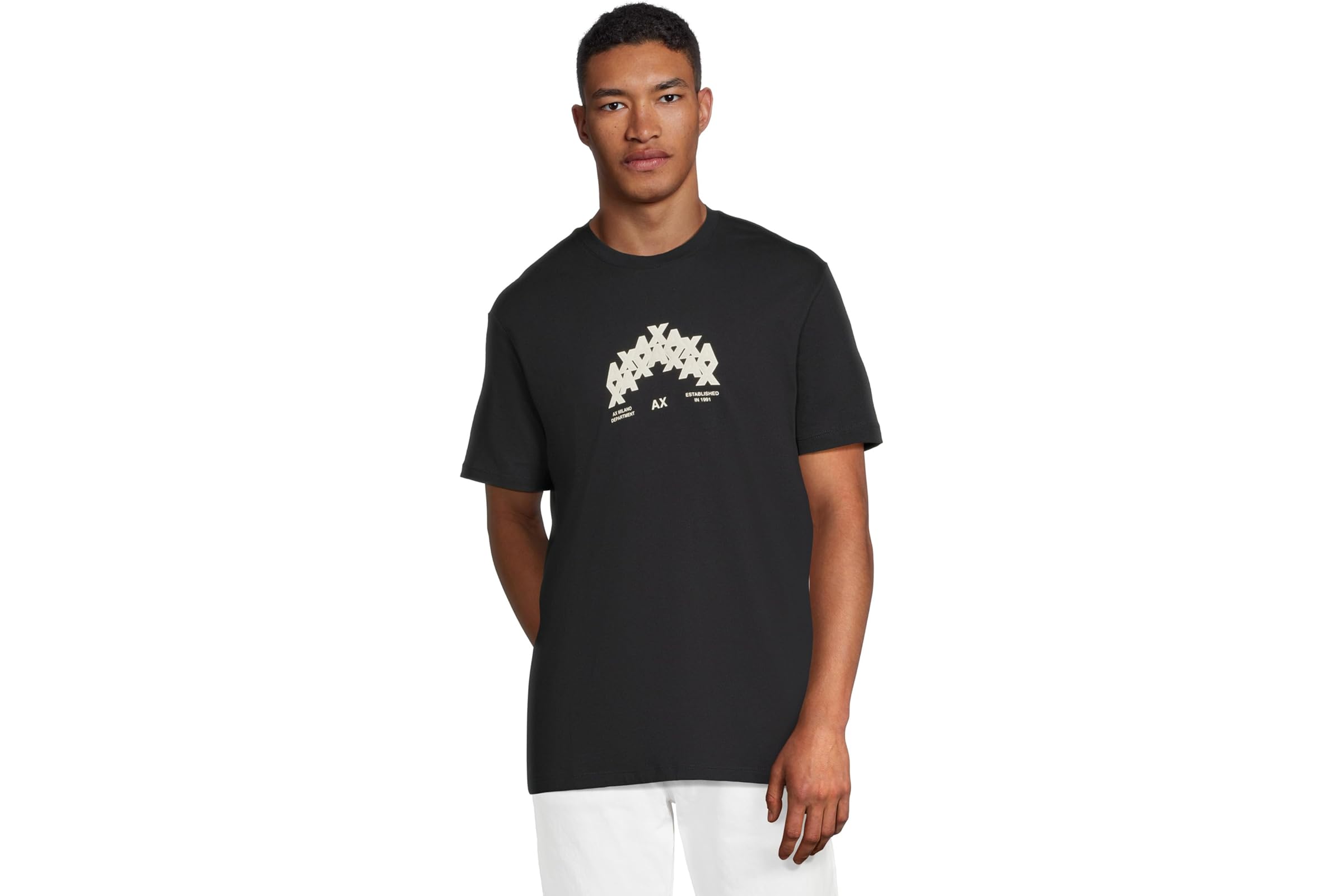 Мужская рубашка Armani Exchange Ax Graphic T-shirt