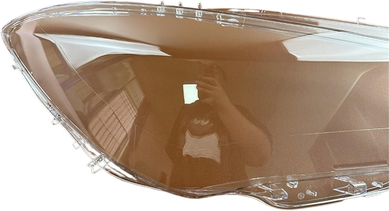 Car Head light Cover Lamp shade Lamp Lens Compatible for Mercedes for Benz for CLA W117 180 200 220 250 260 2013-2016(A Pair) (Right)