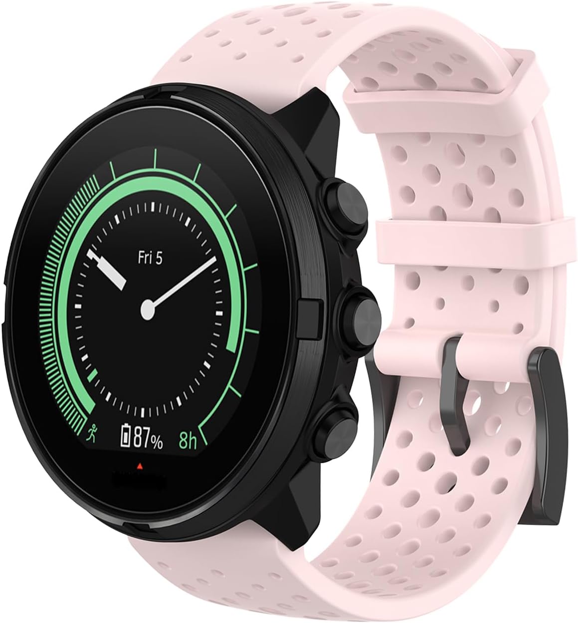 Gheper – Bracelet En Silicone Souple Pour Suunto 9, 7, D5, Spartan – Compatibilité Large, Taille 5,6-8,5 Pouces