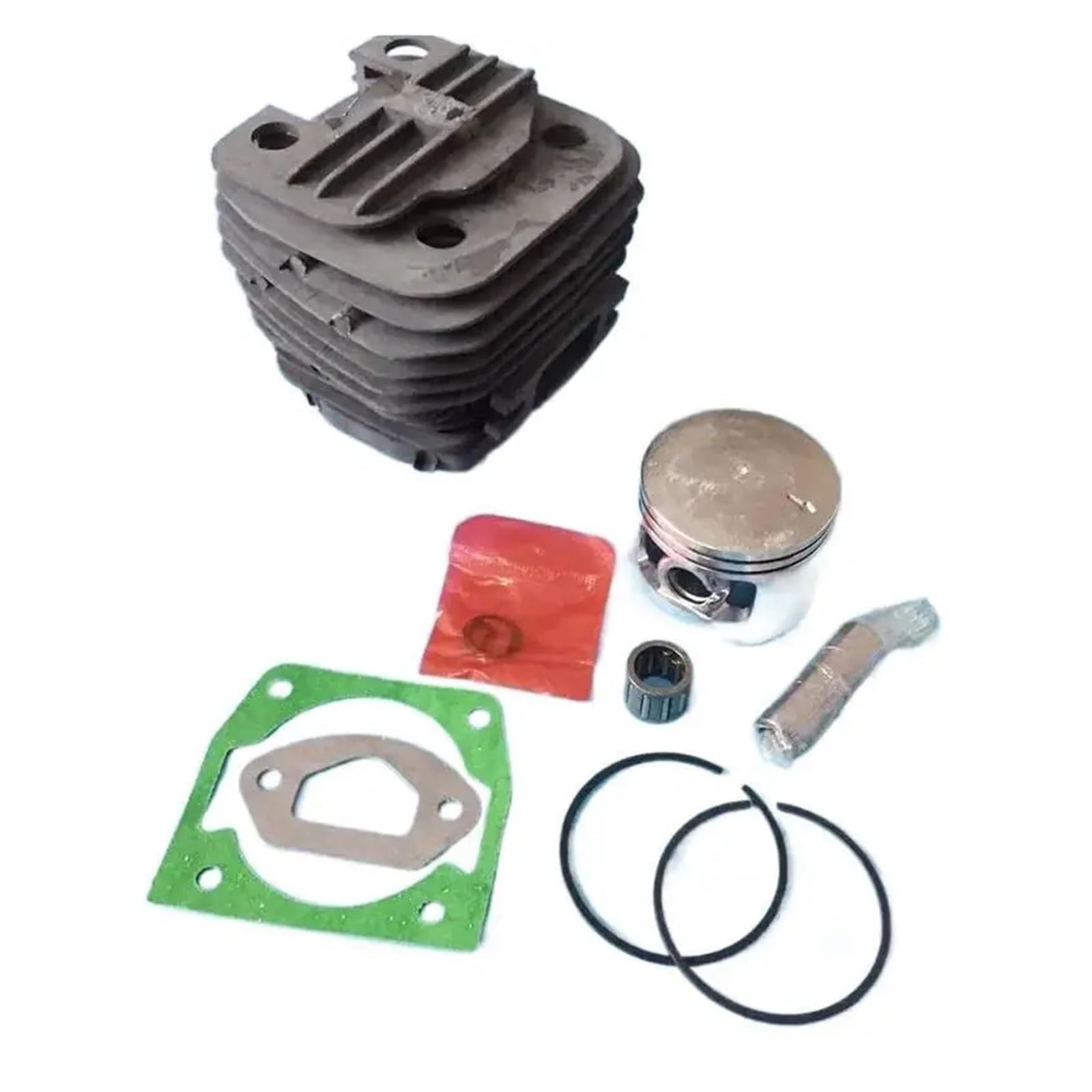Kit de arandela de anillo de retención y pasador de pistón for cilindro de motosierra china de 45,2 mm y 58 cc, compatible con modelos 5800 y 58 cc.
