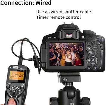 Pixel TW-283/DC2 LCD Wireless Shutter Release Timer Remote Control