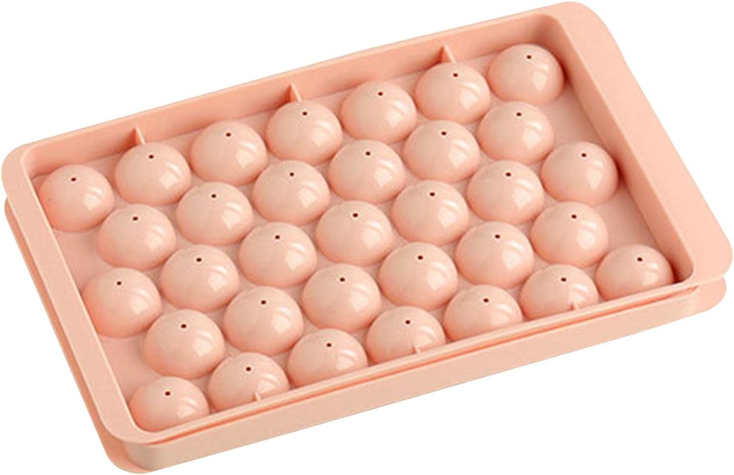 Handon Pueri 製氷皿 製氷機 家庭用 アイストレー アイスボールメーカー 丸氷 Pp製 溶けにくい 透明氷 穴付き ロックアイス ビール ウイスキー ハイボール アイスクリーム ジュース 取り出しやすい Comfy New Arrival