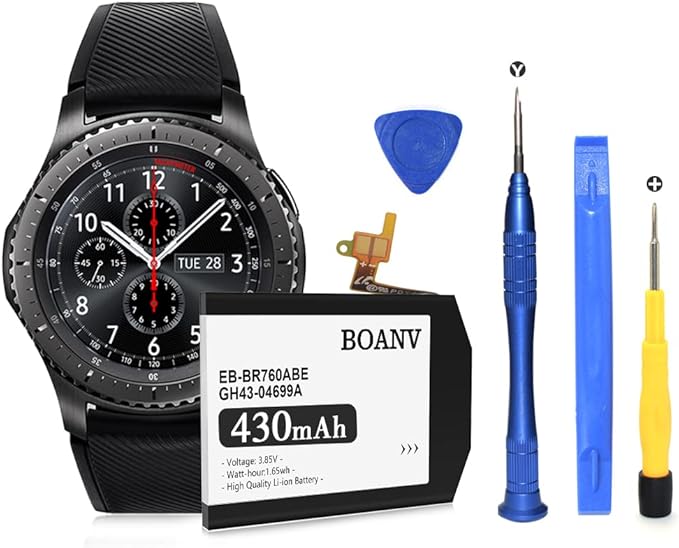 [430mAh] Replacment Battery for Samsung Gear S3 Frontier