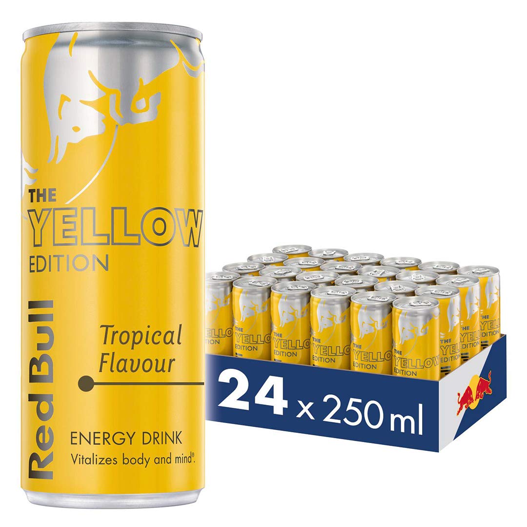 Red Bull Yellow Edition-Tropical Fruit Flavor (250 Ml)-Pack Of 24,Vegetarian (B08549SP9V) Amazon Price History, Amazon Price Tracker