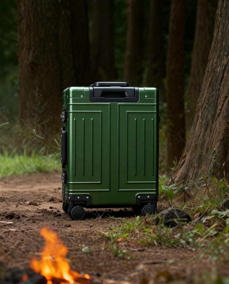 KANGSHILU All Aluminum Luggage Set