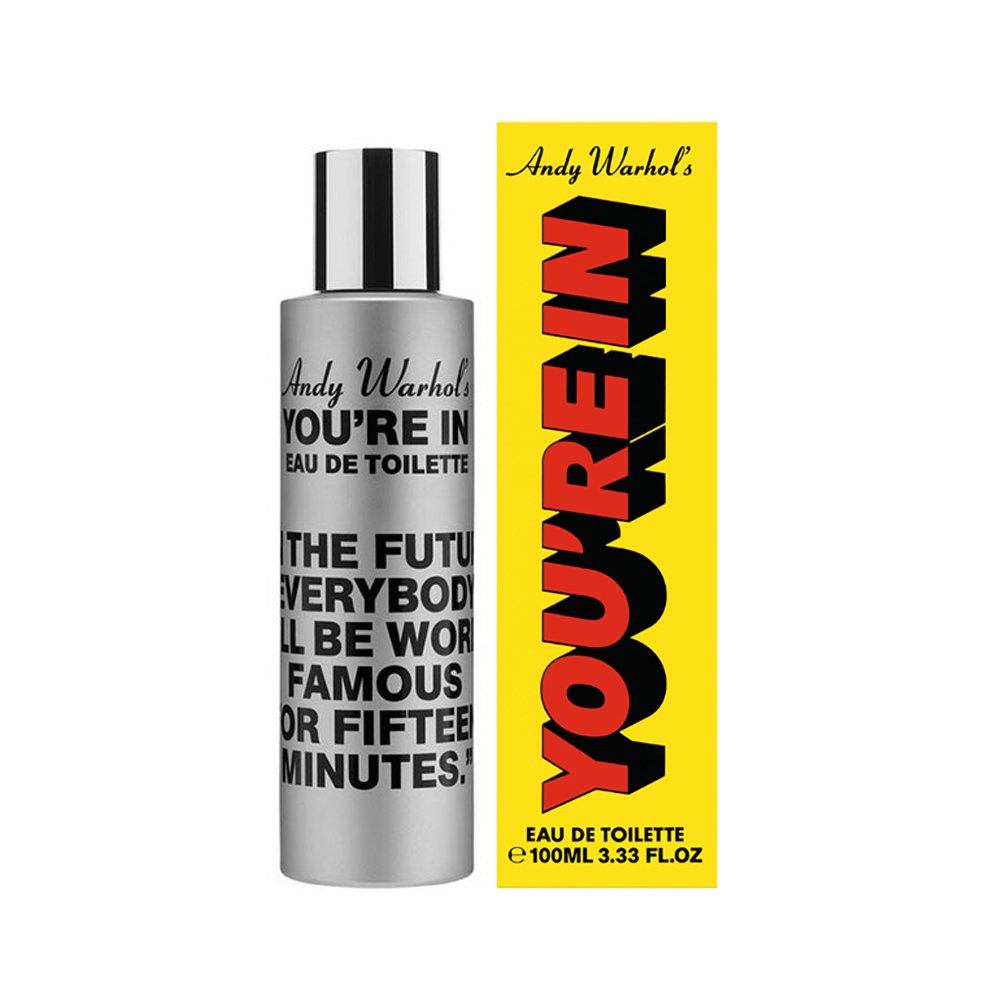 コムデギャルソン 香水『ANDY WARHOL YOU'RE IN』 100ml COMME DES GARCONS ANDY WARHOL'S YOU'RE IN 100ML SPRAY EAU DE