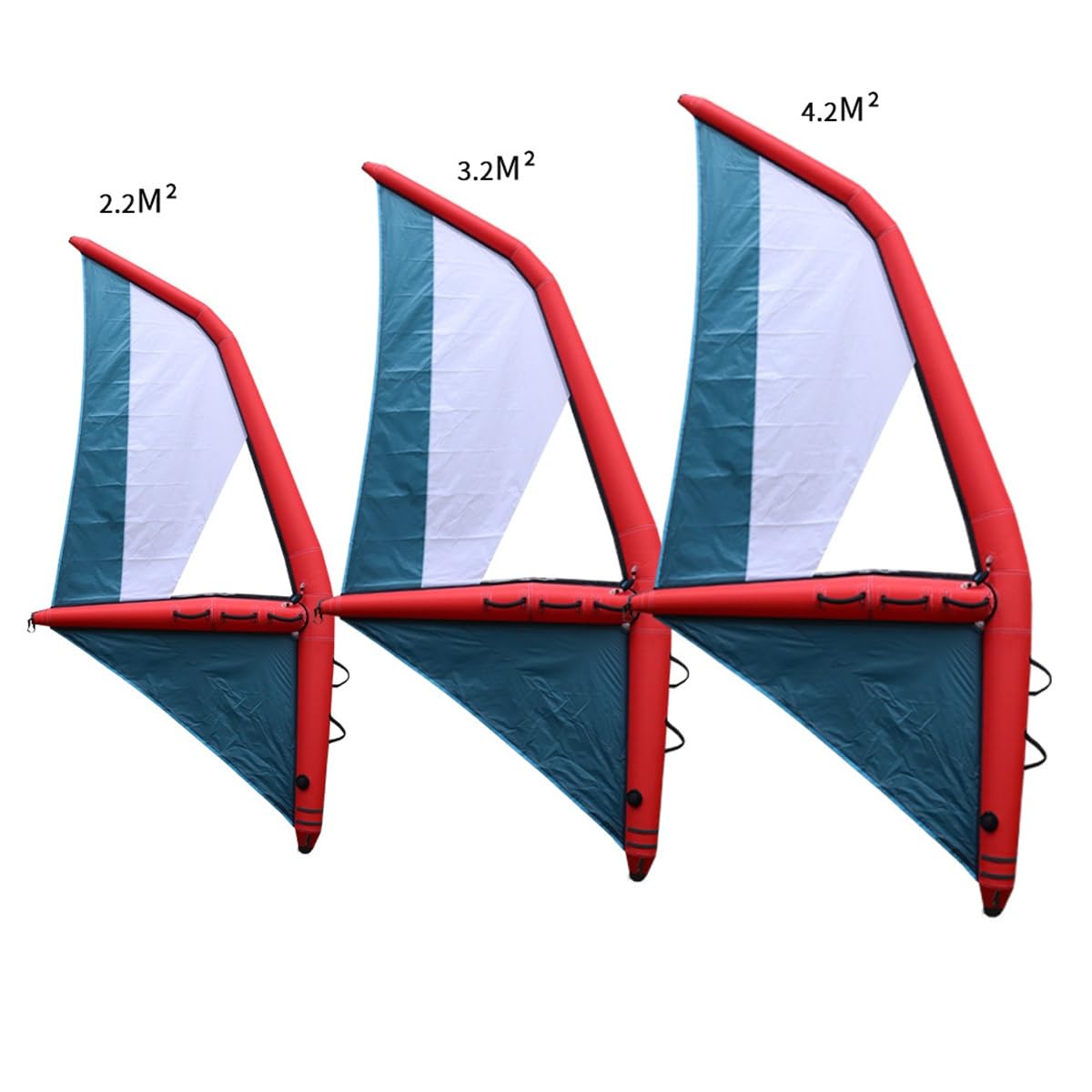 LYDZUSDP Inflatable Sail,Kitesurfing Kite,Windsurfing Wing Foil,Inflatable Wing foil,for Wind Wing Foiling,Water Play(4.2square)
