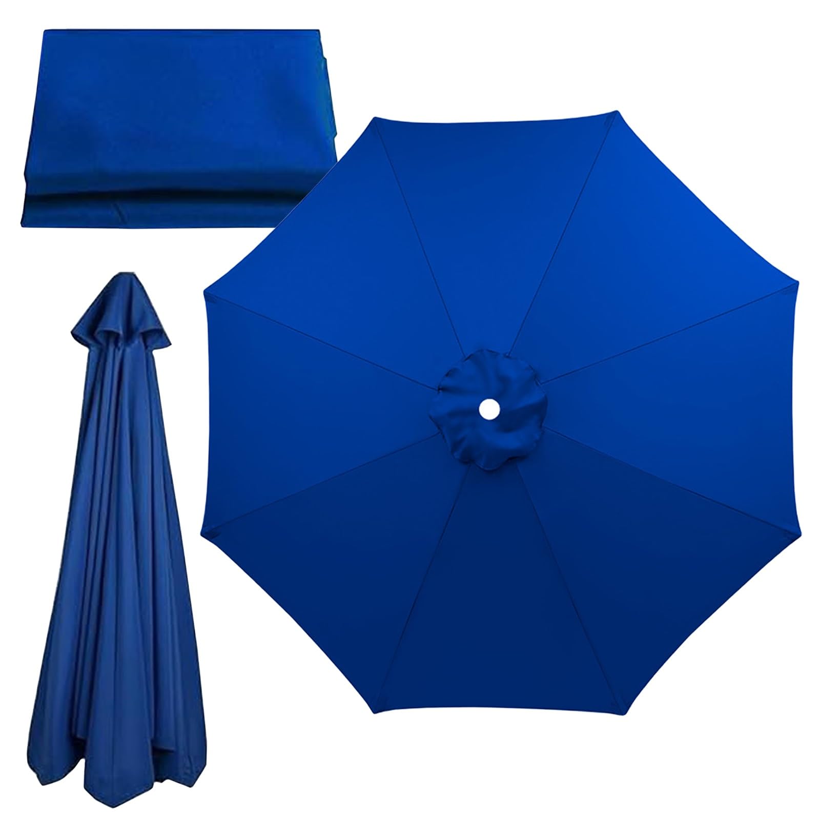 Housse de parasol imperméable et anti-UV pour grand parasol de terrasse