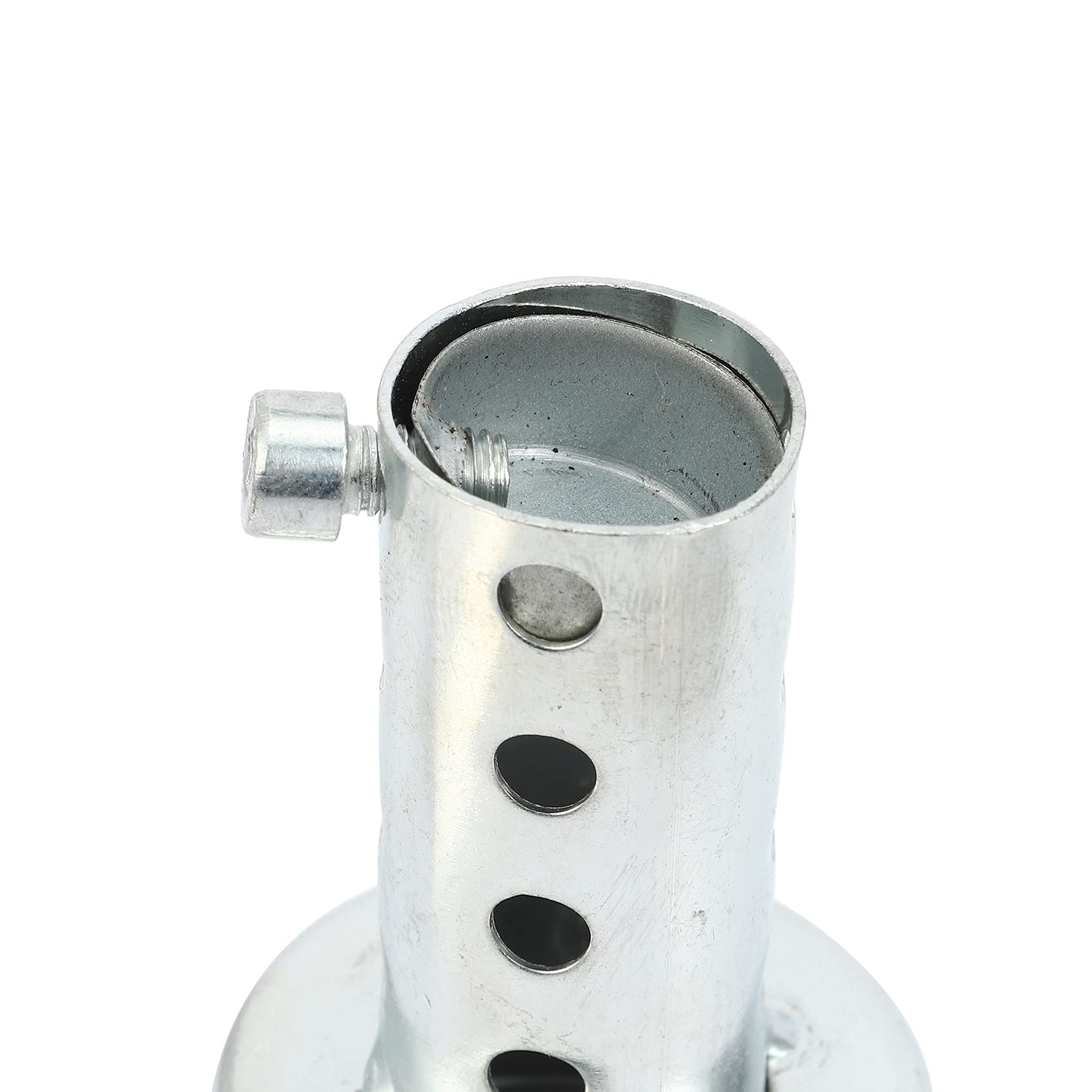 Silencieux DB-Mörder Pour échappement Moto - 48mm X 80mm, Acier Inoxydable Argenté - Réduction De Bruit - 9