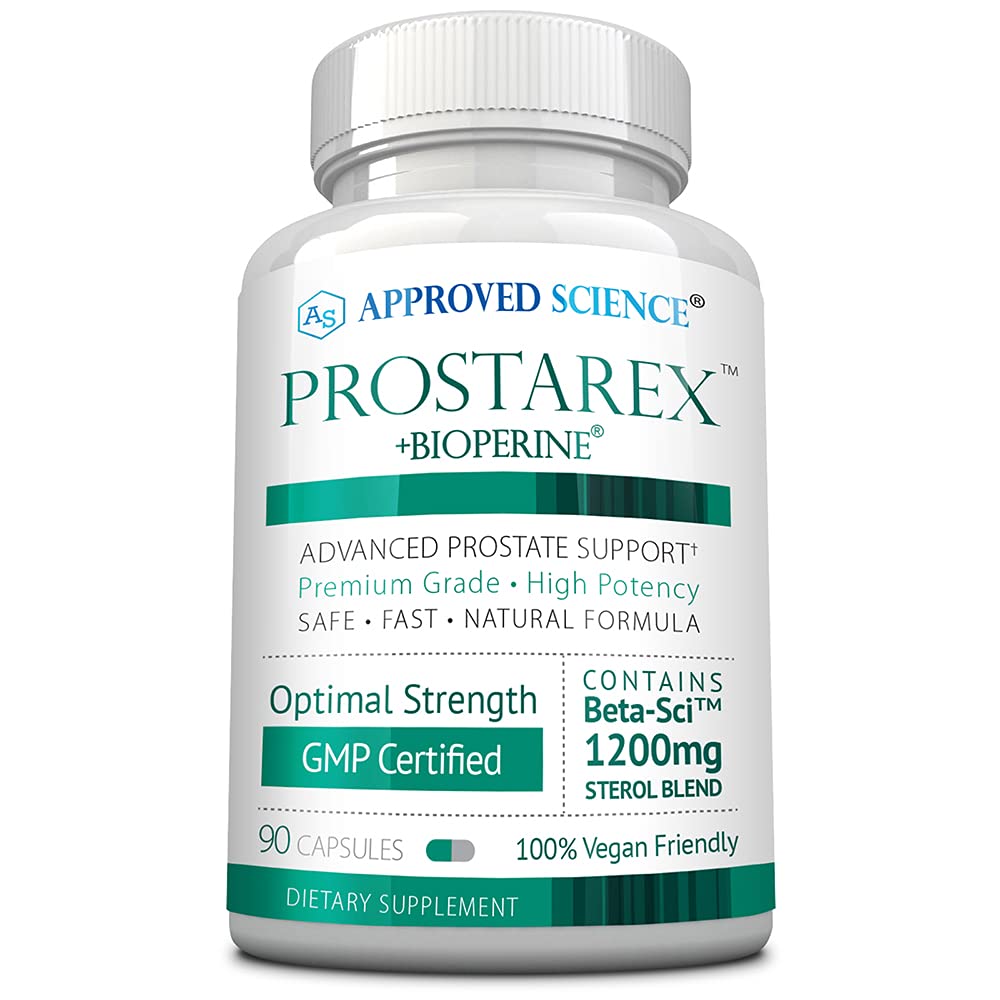 Approved Science® Prostarex - Support Prostate Health, Strengthen Bladder, Boost Drive and Performan