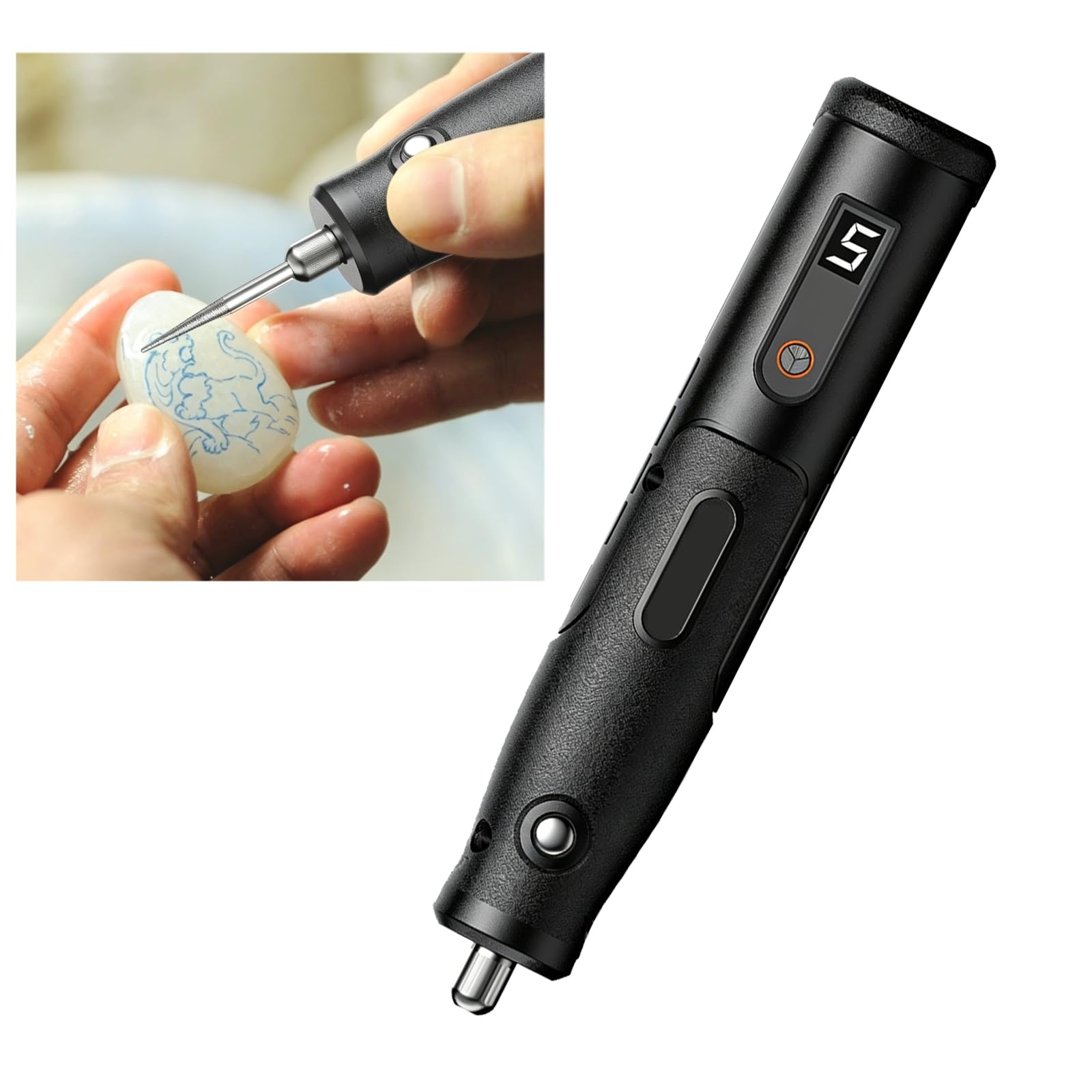 Utensile Rotativo Senza Cavo con Fessure Dissipative di Calore