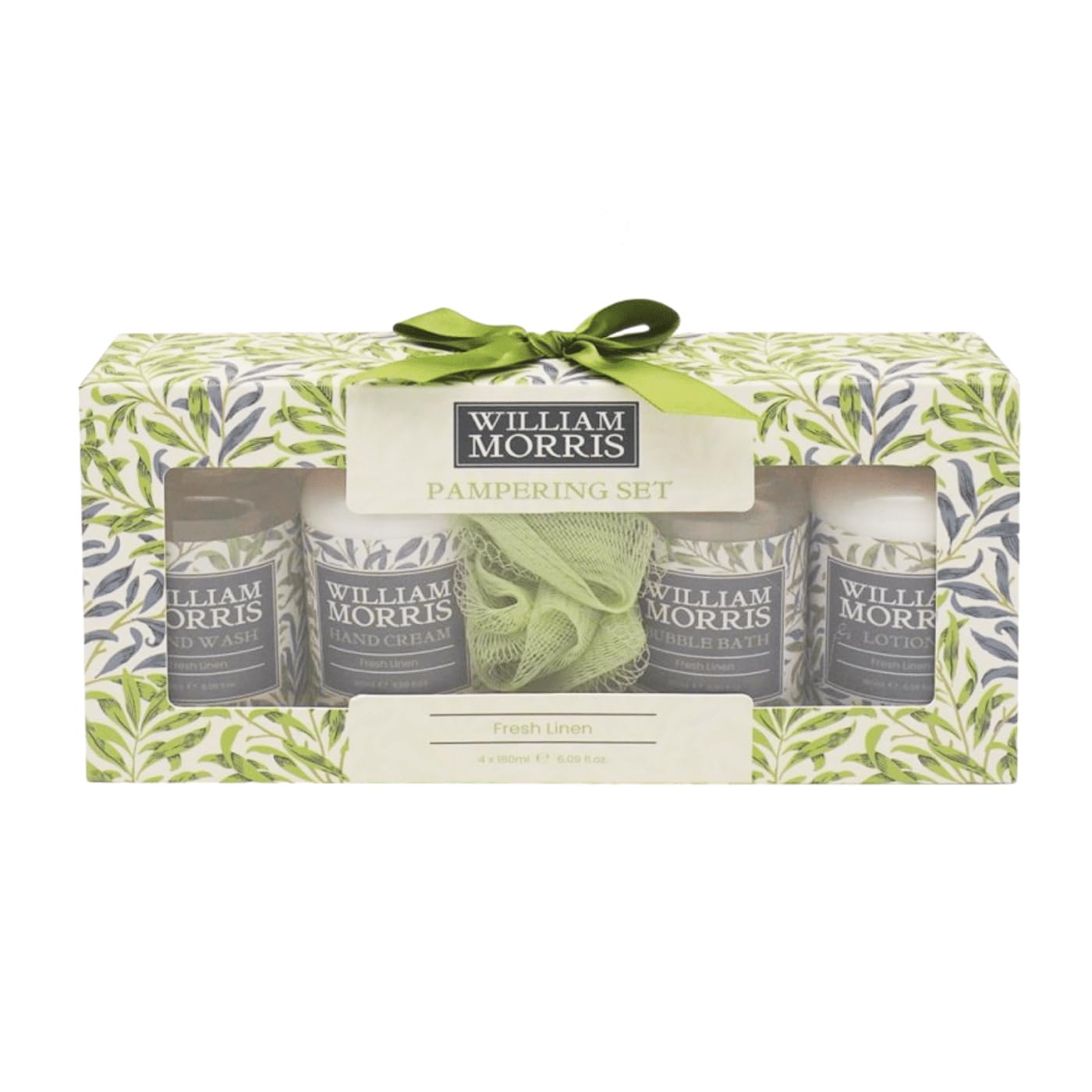 The Leonardo Collection William Morris Willow Bough Pamper Set For Women & Men, Small