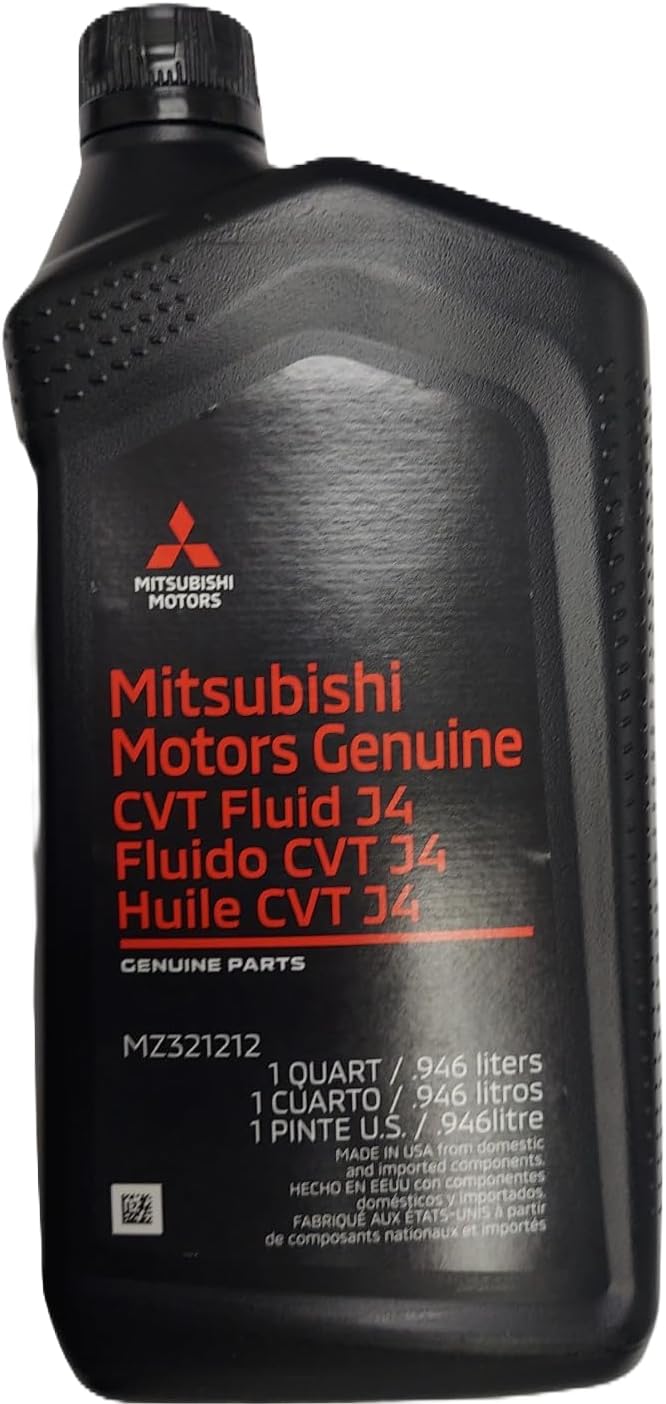 Genuine Mitsubishi J4 (J1) CVT Transmission Fluid - 4 Quarts - MZ320185