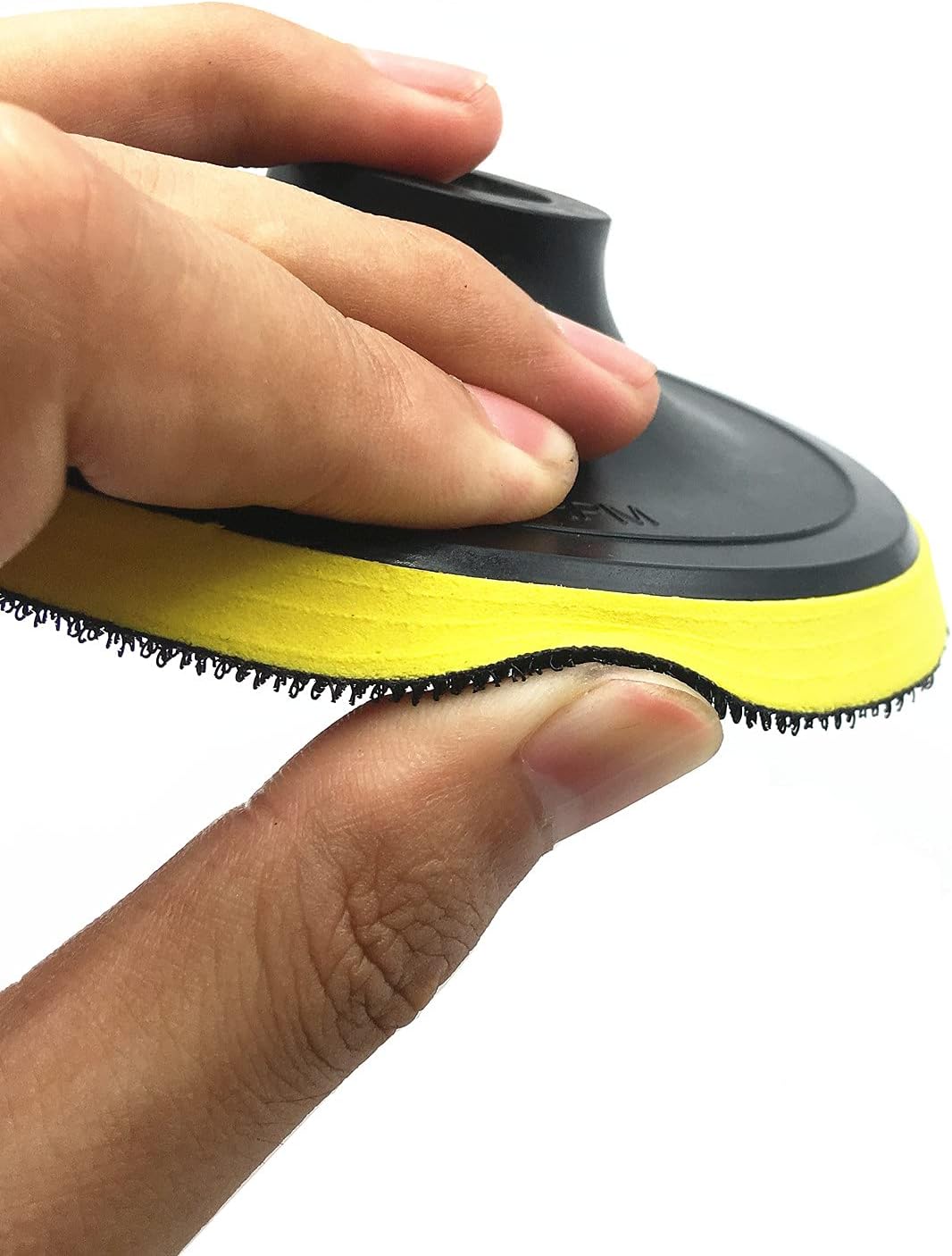 CHDUYUHMAOY 5 Inch(125mm) Rotary Flexible Backing Plate, Hook and Loop Face with M14 Drill Attachment Adapter Used On Rotary Polisher Sander for Sanding Polishing Buffing Finishing - - 