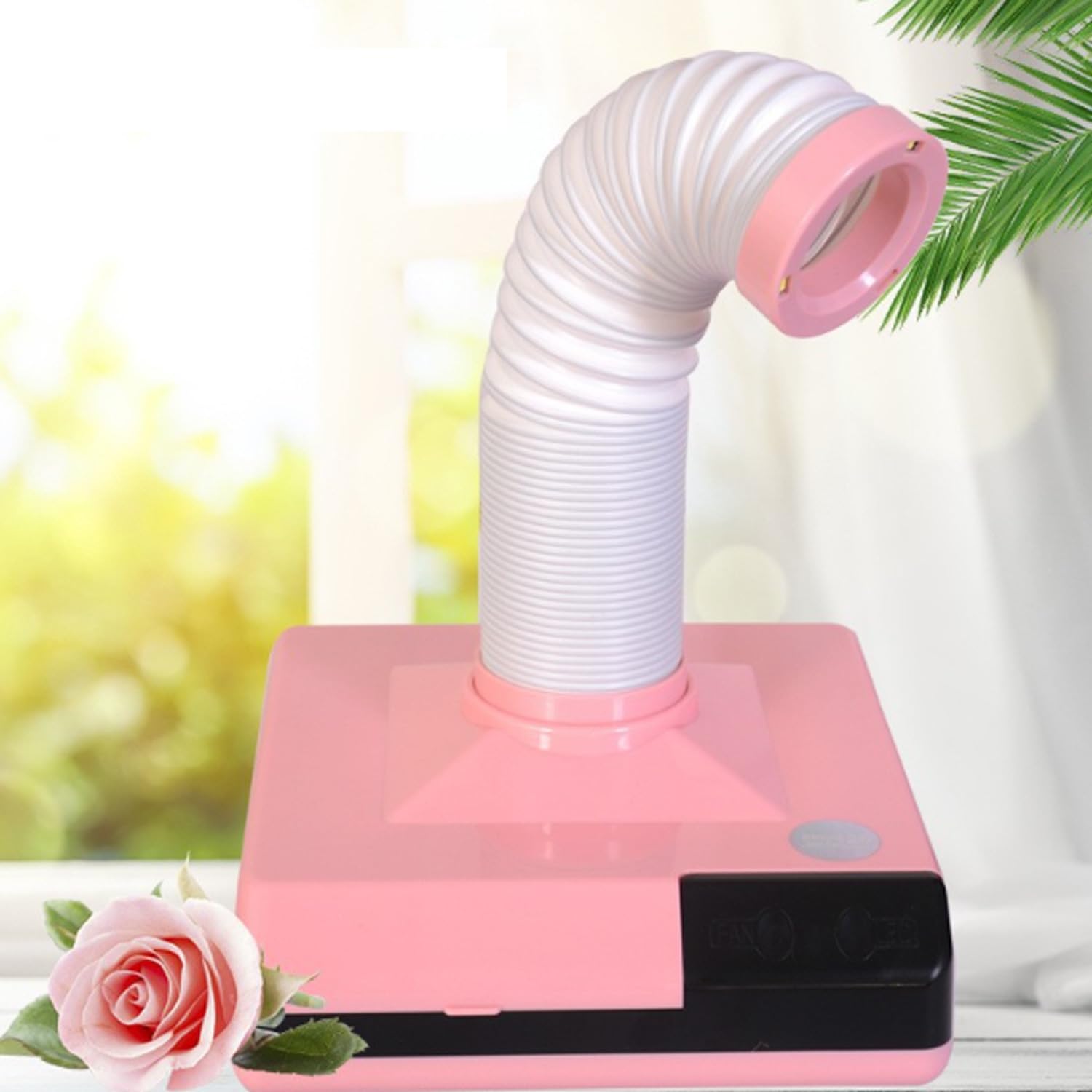 Collecteur de poussière d'ongles électrique pour techniciens des ongles