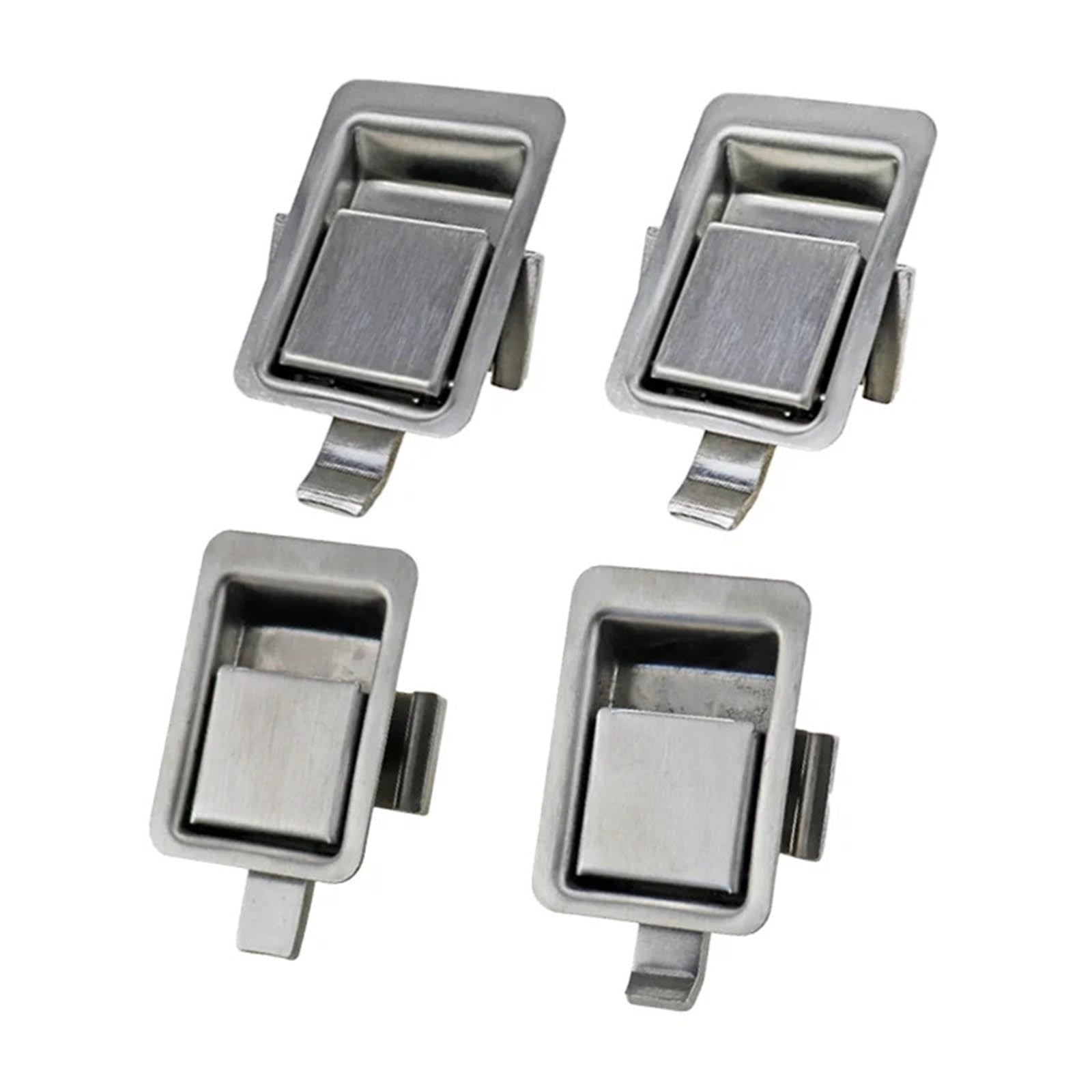 Sxolcoufoh Straight Piece-A 304 Stainless Steel Pull Telescopic Panel Lock 1Pcs(Straight Piece-A)