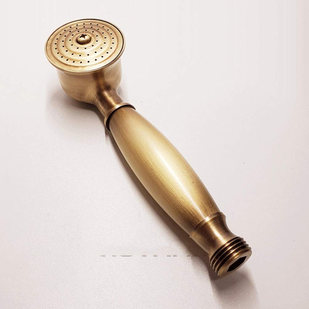 Pommeau de douche à main en laiton massif pour une salle de bain rétro