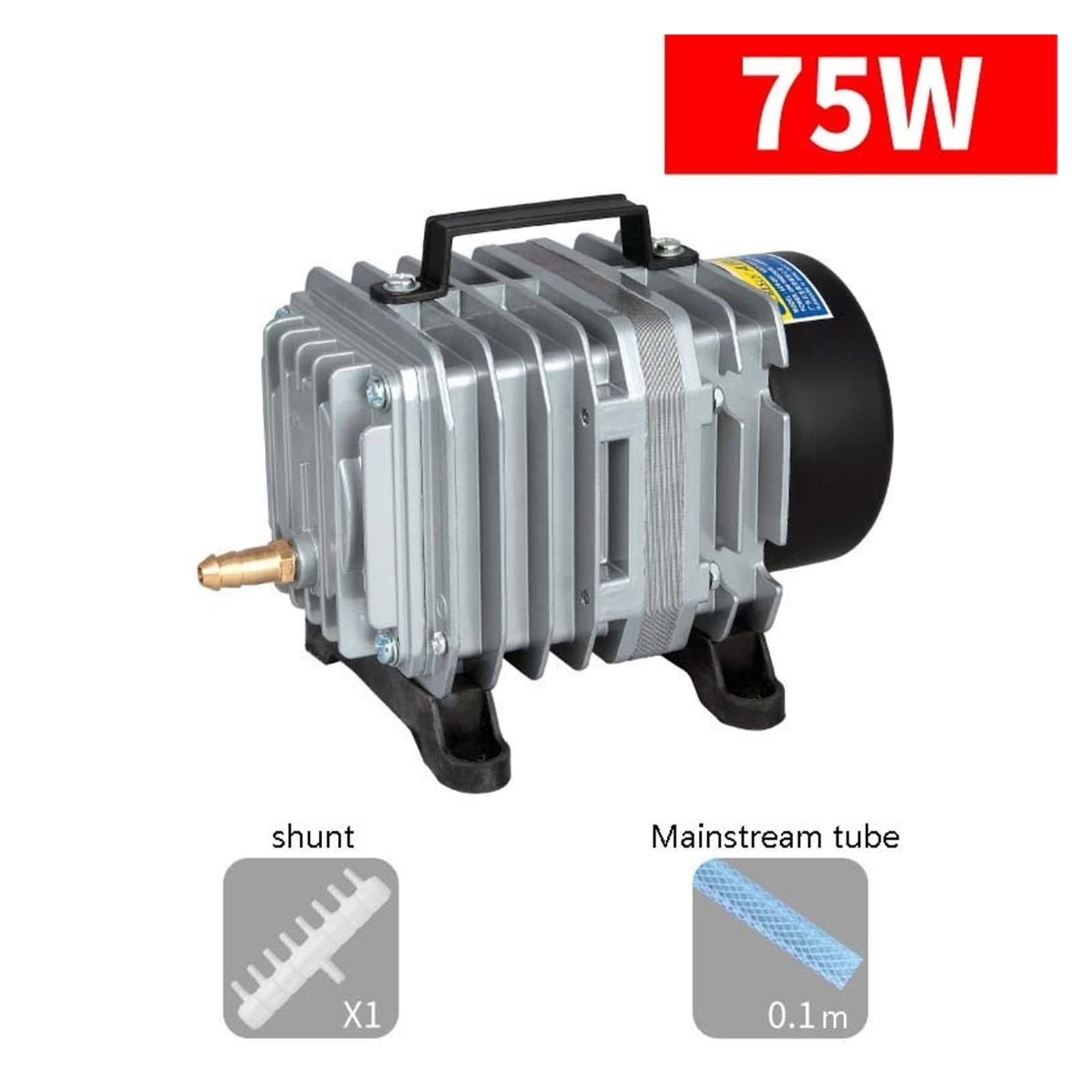 Bomba de agua de diafragma autocebante 5 8W 75W ACO Elektromagnetyczna pompa tlenowa zbiornikowa pompa tlenowa pompa stawowa pompa tlenowa Aerator tlenu Zastosowanie na zewnątrz (Size : ACO-005)