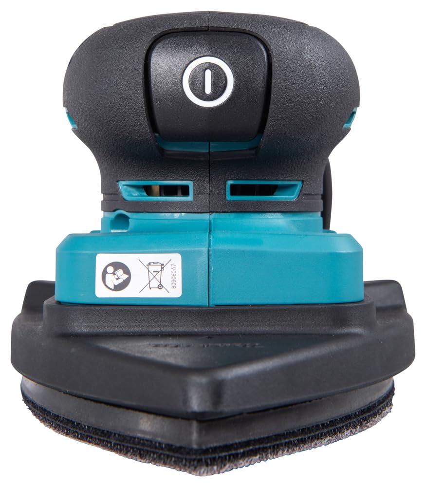 Makita BO006CGZ - Levigatrice a delta a batteria 40 V max. / 100 x 150 mm (senza caricatore e batterie)