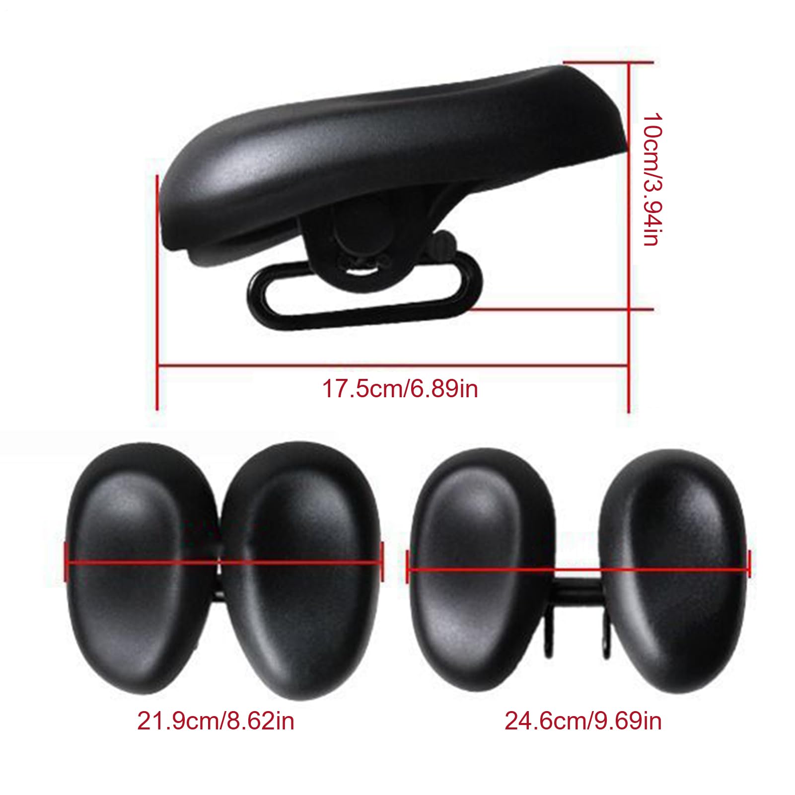 Poduszka na siodełko rowerowe Akcesoria Rowerowe Zamienna Nakładka Na | Podkładka rowerowa do jazdy szosowej, górskiej, stacjonarnej, długodystansowej, rekreacyjnej i codziennych