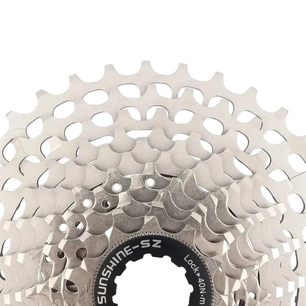 JIASHUNHE Speed Cassette Ultralight 11 Speed Road Bike Freewheel 12 28T 32T 34T 36T Bicycle 11V Cassette Flywheel(11 Speed 34T)