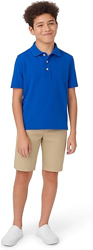 Miniatura 4 de French Toast - Polo de piqué de manga corta para niños estándar y husky color negro 10