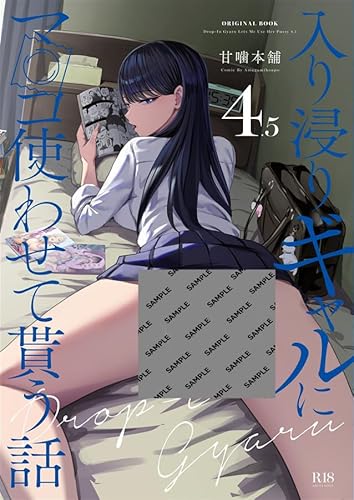 R18 入り浸りギャルに4.5 クリアファイル+布ポスター(ランダム)付き B5/54p