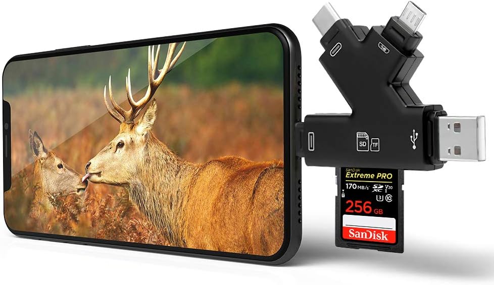 lettore di carte otg per iphone