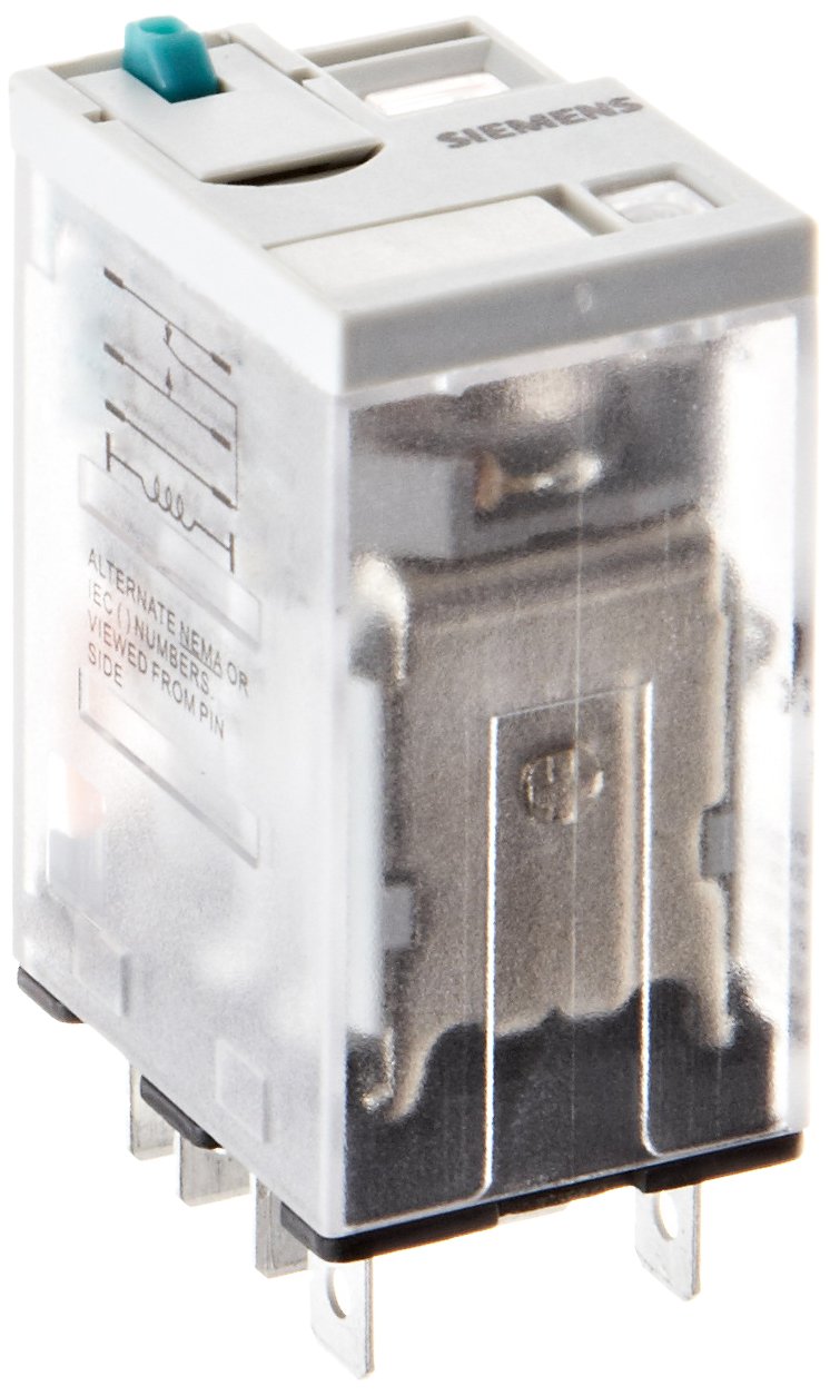 Relais SPDT 24V CC base carrée pour automatisme et armoire 20A